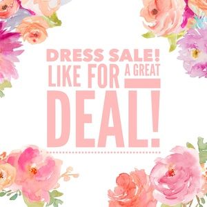 Dress sale! Like for a great deal!